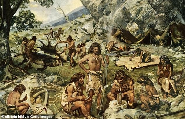 Доисторический период: кочевники-охотники и собиратели в эпоху позднего мезолита.  Доггерленд описывается как «обширный европейский подводный ландшафт».