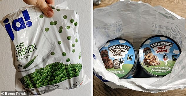 Мать из Франции нашла идеальный способ спрятать мороженое Ben & Jerry от детей в морозилке.