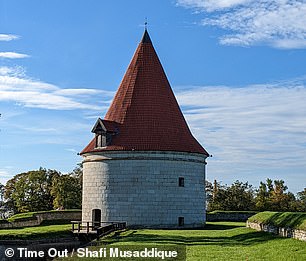 Замок Курессааре на острове Сааремаа