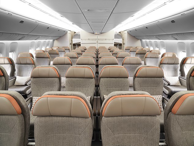 EVA Air получила награду «Лучший самолет премиум-класса» на церемонии вручения наград Skytrax World Airline Awards 2023. Вверху домик, завоевавший золото.