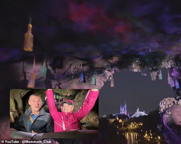 Молли и Алан объясняют, что это то же самое, что и Splash Mountain, «с точки зрения падения с высоты 50 футов и транспортных средств с бревенчатыми лотками, которые вы берете, но у нее совершенно новая история, вращающаяся вокруг Тианы».