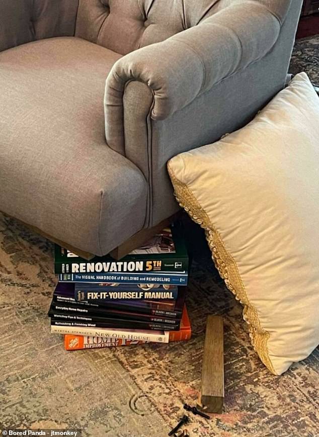 Легко! Зачем читать книги DIY, если они предлагают более простое решение? Вот что сделал его DIY-энтузиаст из США