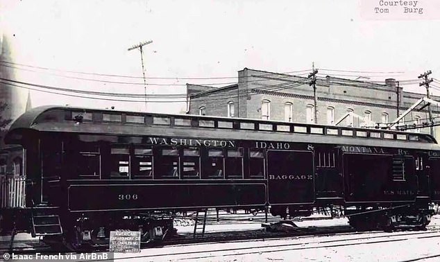Вагон 306 был первоначально приобретен компанией Washington Idaho & Montana Railway в 1909 году для обслуживания бурно развивающейся лесной промышленности.