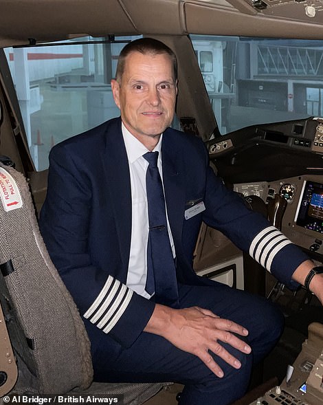 Эл — бывший шеф-пилот British Airways.