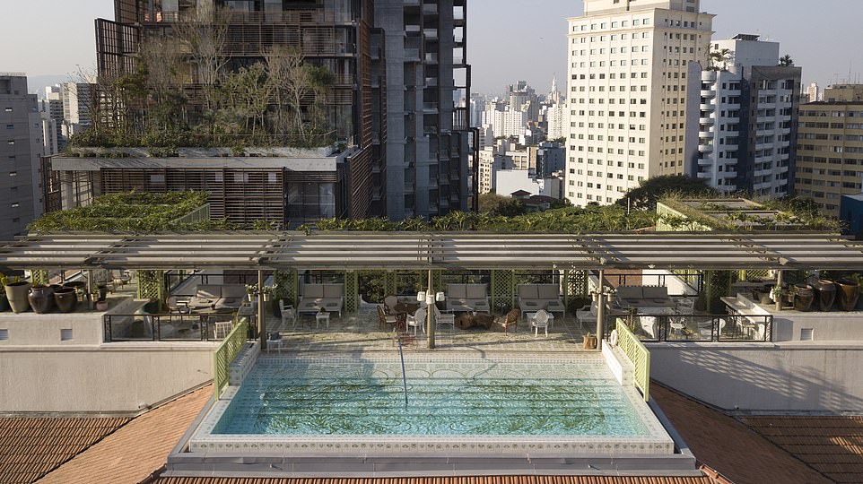 Rosewood Sao Paulo, изображенный выше, занял 24-е место в престижном рейтинге.