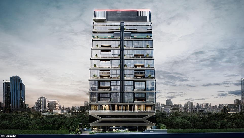 Башня, которую построил Porsche: Это проект новой эксклюзивной резиденции Porsche Tower Bangkok, которая будет охватывать 311 футов в столице Таиланда. Узнайте, сколько будет стоить одна из 22 квартир