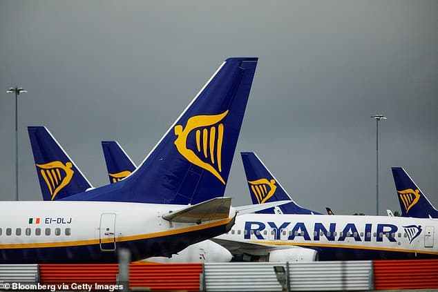 О'Лири признал, что летом авиакомпания Ryanair столкнулась со «всплеском» агрессивных беспорядков среди своих пассажиров (архивное изображение)