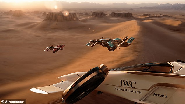 Airspeeder — серия гонок на электрических летающих автомобилях, базирующаяся в Лондоне. Компания представила свое видение первого в мире «вертипорта» для гонок на летающих автомобилях.