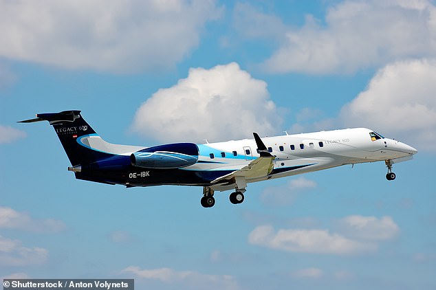 Embraer Legacy 600, похожий на тот, что попал в аварию (фотографии)