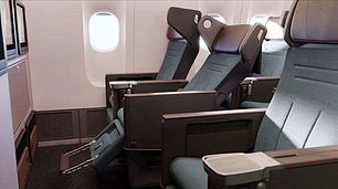 Новый салон премиум-эконом Cathay