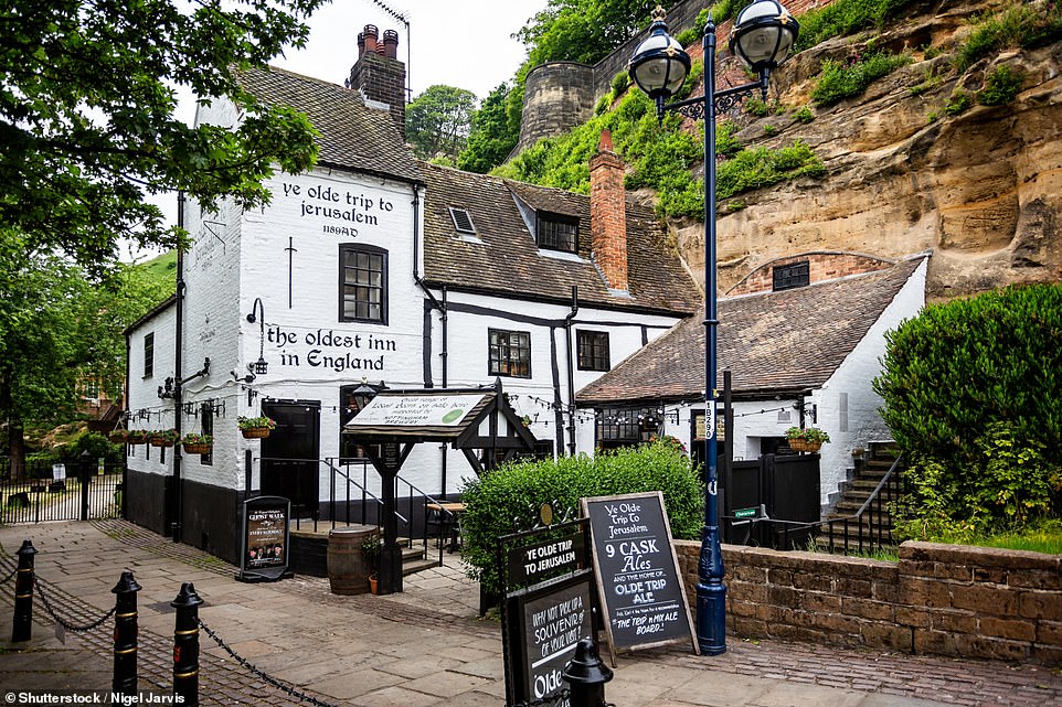 Ye Olde Trip to Jerusalem's claim to being the oldest inn was actually a marketing ploy launched by a previous landlord. It's not even the oldest pub in Nottingham, says James
