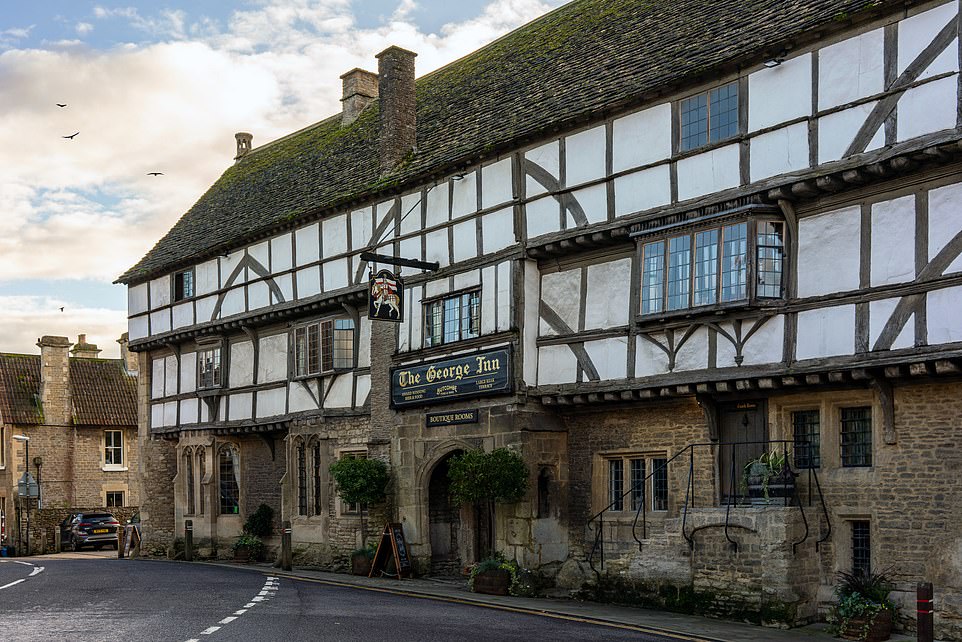 The George Inn, says James, has a strong claim for being the oldest pub in Britain