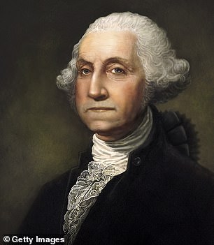 Вашингтон (вверху) переехал в семейный дом в 1754 году.