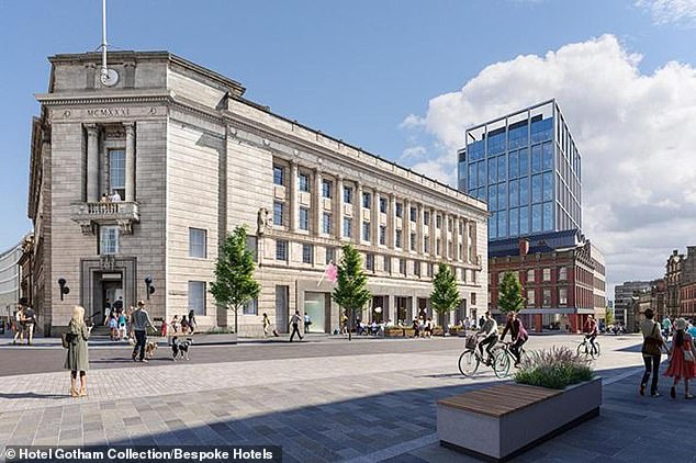 Отель Gotham Newcastle, который откроется весной, расположен на территории бывшей городской пожарной части.